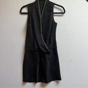 NWT Beate Heymann Street Couture Rhinestone Black Sleeveless Dress Sz 4
